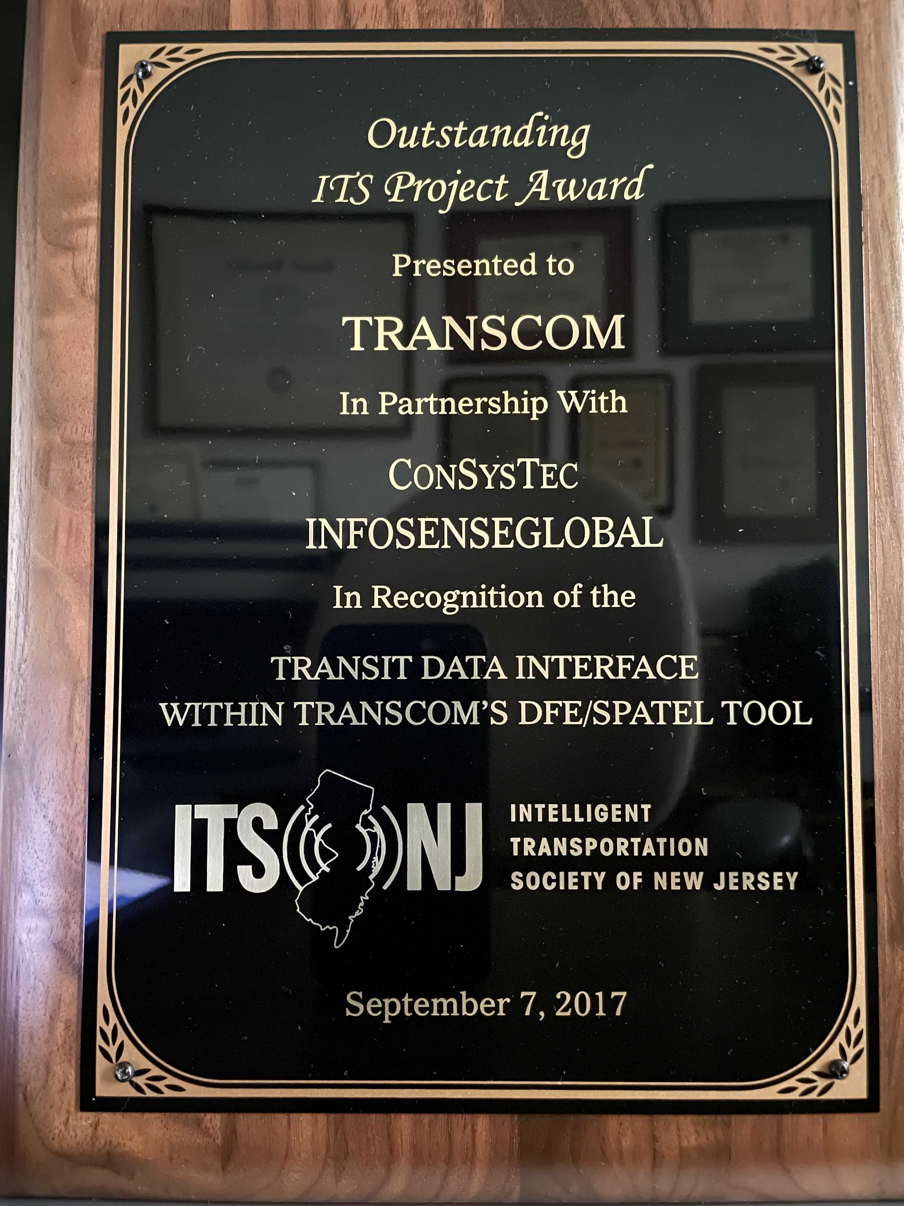 ITSNJ Transcom Transit Data Interface