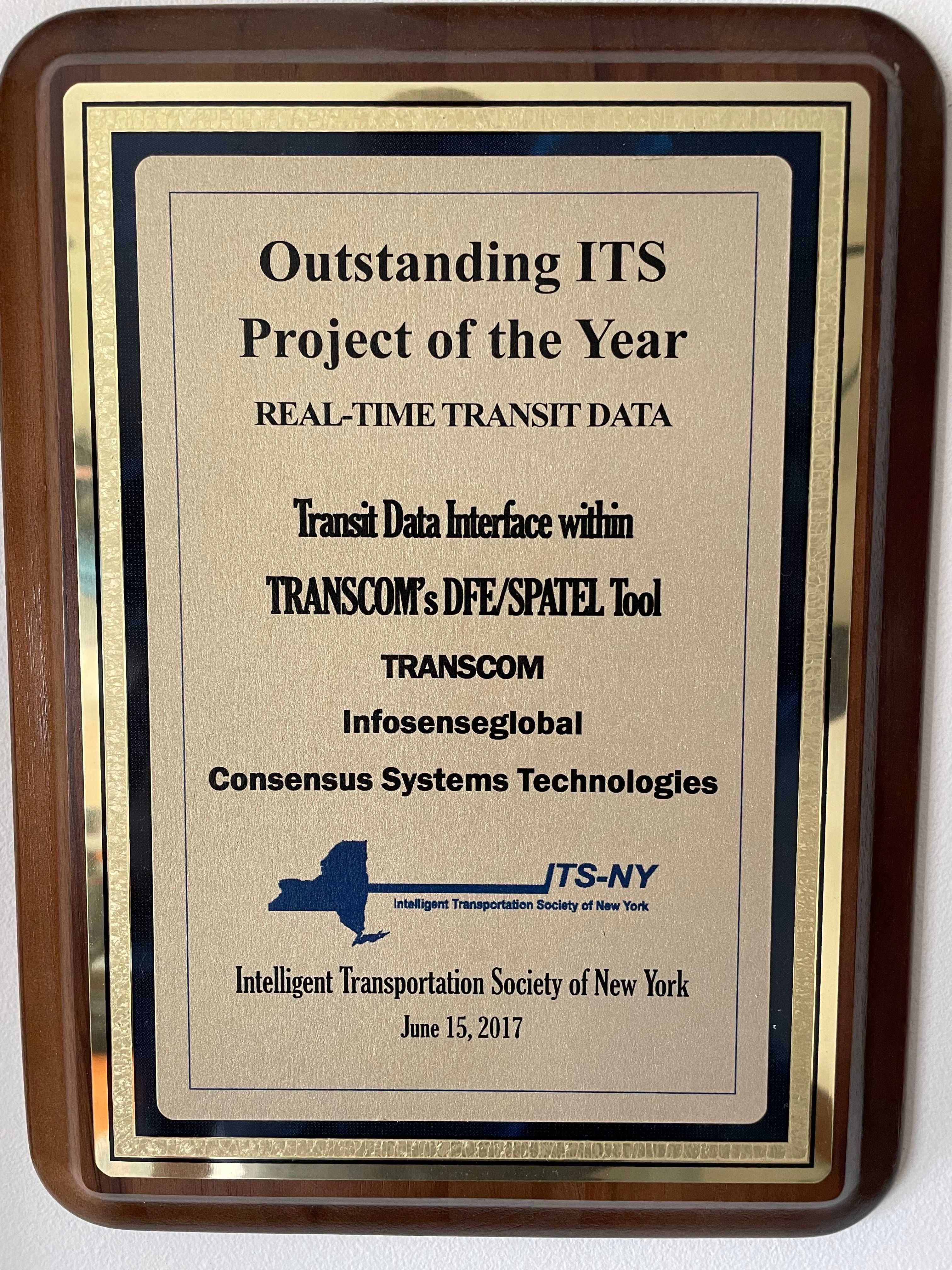 ITSNY Transcom Transit Data Interface